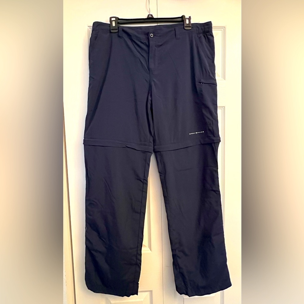 Columbia Convertible Navy Hiking Pants